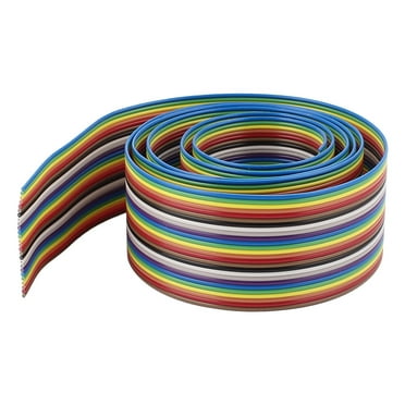 Line 2M 1.27mm Pitch 16 Pin Flat IDC Ribbon Extension Cable Wire CJ Line 2M 1.27mm Pitch 16 Pin Flat IDC Ribbon Extension Cable Wire CJ